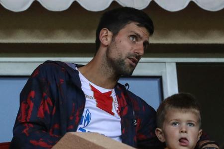 Familie Djokovic feiert 