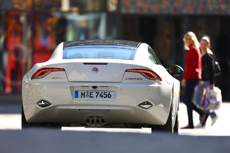 Fisker Karma, Heckansicht