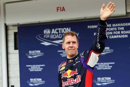 Sebastian Vettel - Red Bull - Formel 1 - GP Ungarn - 26. Juli 2014