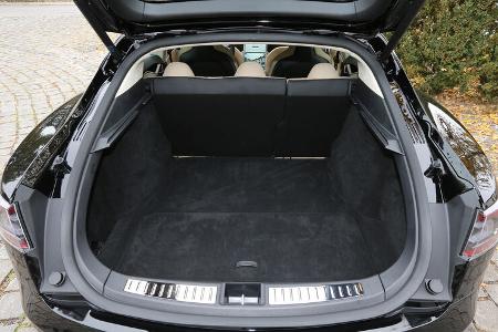 Tesla Model S, Kofferraum, Ladefläche