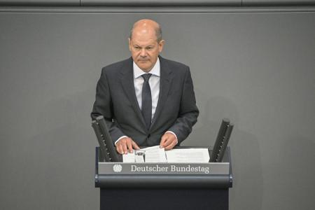 Scholz gratuliert der Eintracht: 