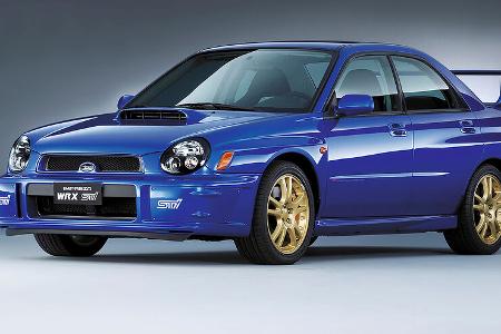 Subaru WRX STI Generationen