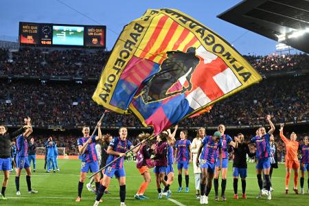 Barca-Frauen mit Selbstvertrauen ins Finale gegen Lyon