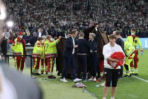 Medizinischer Notfall im Innenraum nach Leipziger Pokalsieg
