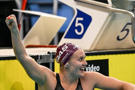 Olympiasiegerin Titmus verbessert Ledeckys Weltrekord