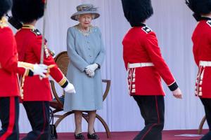 "Trooping the Colour"-Salut ohne Queen Elizabeth II.