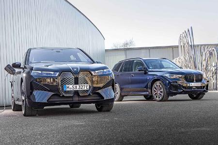BMW iX, X5 