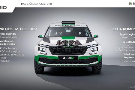 Skoda Afriq Rallyeauto Azubi-Car 2022