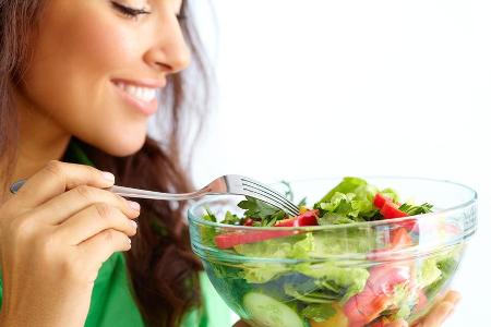 Nur Salat zu essen, ist auch keine Lösung