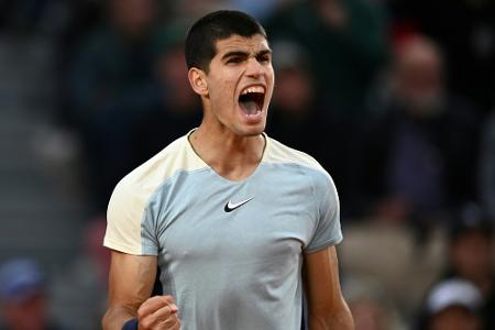 Nach Zitterpartie im Runde zwei: Alcaraz räumt Druck ein