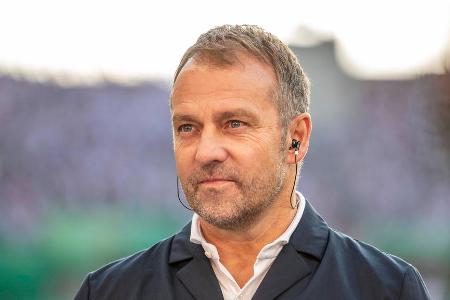 Bundestrainer Hansi Flick lässt sich das Pokalfinale natürlich nicht entgehen.