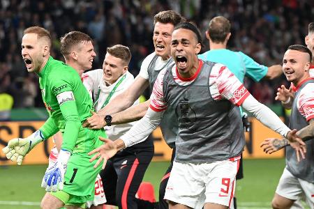 Die Freude bei den Leipzigern kennt keine Grenzen ...