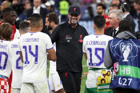 Reds-Teammanager Jürgen Klopp zeigte sich als fairer Verlierer