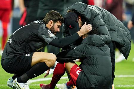 Jürgen Klopp tröstet seine Schützlinge