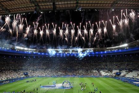 Feuerwerk zum Abschluss