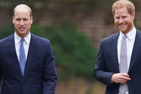 Für die Queen? Harry und William arbeiten an ihrer Versöhnung