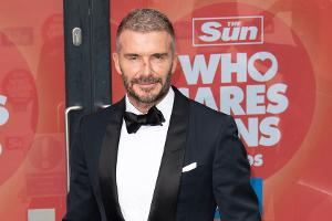 Seltener Schnappschuss: David Beckham zeigt seine Schwester Lynne