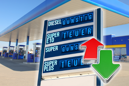 Günstige Tankstelle finden