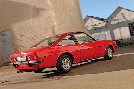 Opel Manta E Berlinetta, Heckansicht