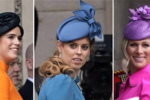 Zara, Beatrice und Eugenie: Queen-Enkelinnen im Farbrausch