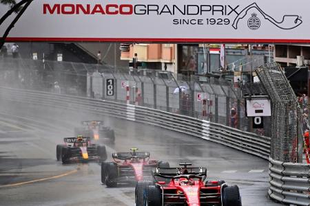 Starker Regen: Rennstart in Monaco verzögert sich