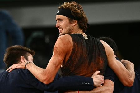 Unter Olympiasiegern: Witt drückt Zverev die Daumen