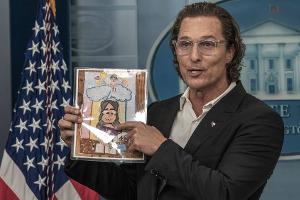 Matthew McConaughey: Emotionale Rede im Weißen Haus