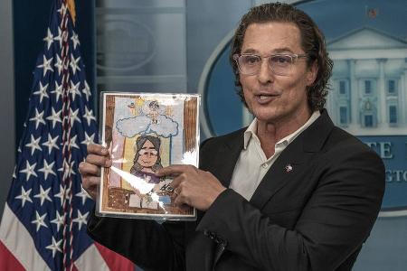 Matthew McConaughey: Emotionale Rede im Weißen Haus