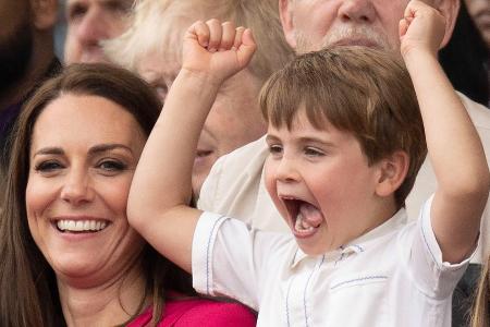 Grimassen während Thronjubiläum: Prinz Louis hatte 