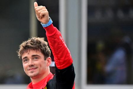 Leclerc mit Bestzeit in Baku - Schumacher mit Problemen