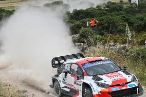 Rallye: Lappi führt - Rovanperä nur Achter