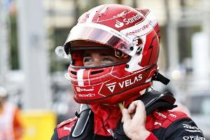 Leclerc in Baku auf der Pole Position