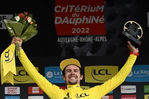 Roglic gewinnt Dauphine - Vingegaard Etappensieger