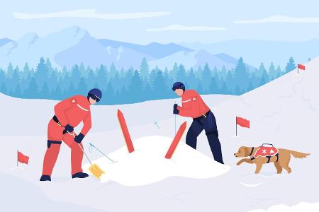 So erkennen Sie Lawinengefahr