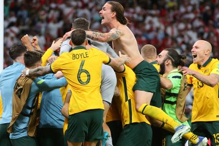 Sieg über Peru: Australien sichert sich Katar-Ticket