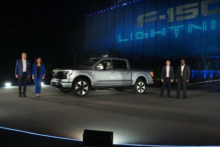 Ford F-150 Lightning Elektro-Pickup 2022 Weltpremiere