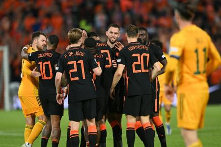 Nations League: Siege für Niederlande und Belgien