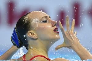 WM: Synchronschwimmerin Bojer im Solo-Finale