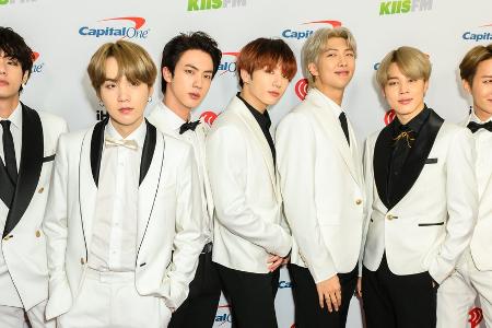 BTS stürmen an die Spitze der Charts