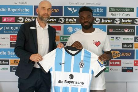 Neunter Neuzugang: 1860 holt Stürmer Boyamba