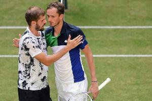 Otte verliert nach starker Leistung gegen Medwedew