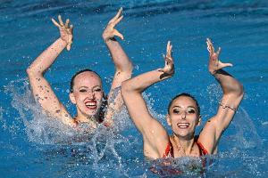 Synchronschwimmerinnen Bojer/Zimmer auf WM-Platz elf