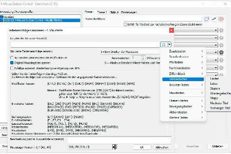 X-Mouse Button Control bietet sehr viele Funktionen, darunter individuelle Profile für die installierten Programme. Die Funktionsfülle des Tools erfordert etwas Einarbeitung.