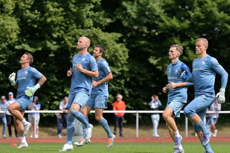 Trainingsauftakt in Bochum: 