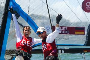 Nach Lutz/Beucke und Heil/Plößel: Kohlhoff/Stuhlemmer holen dritte Segel-Medaille