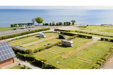 Stellplatz am Campingplatz Klausdorfer Strand