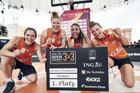 3x3-DM in Berlin: Gülich mit Hannover Dritte