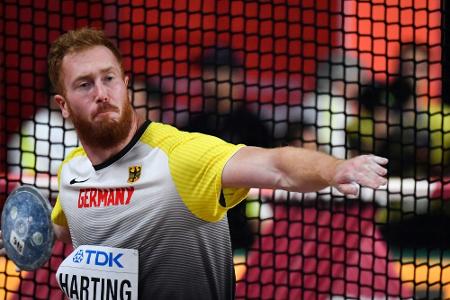 Rio-Olympiasieger Harting verpasst die WM