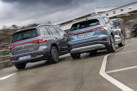 Audi Q4 50 E-Tron Quattro, Mercedes EQB 350 4Matic