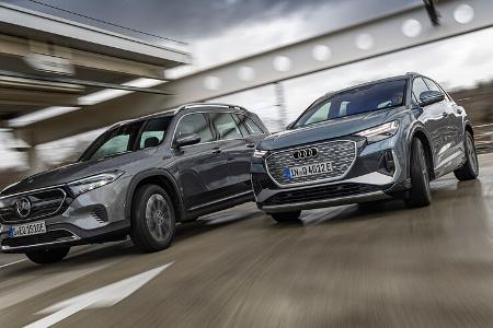 Audi Q4 50 E-Tron Quattro, Mercedes EQB 350 4Matic